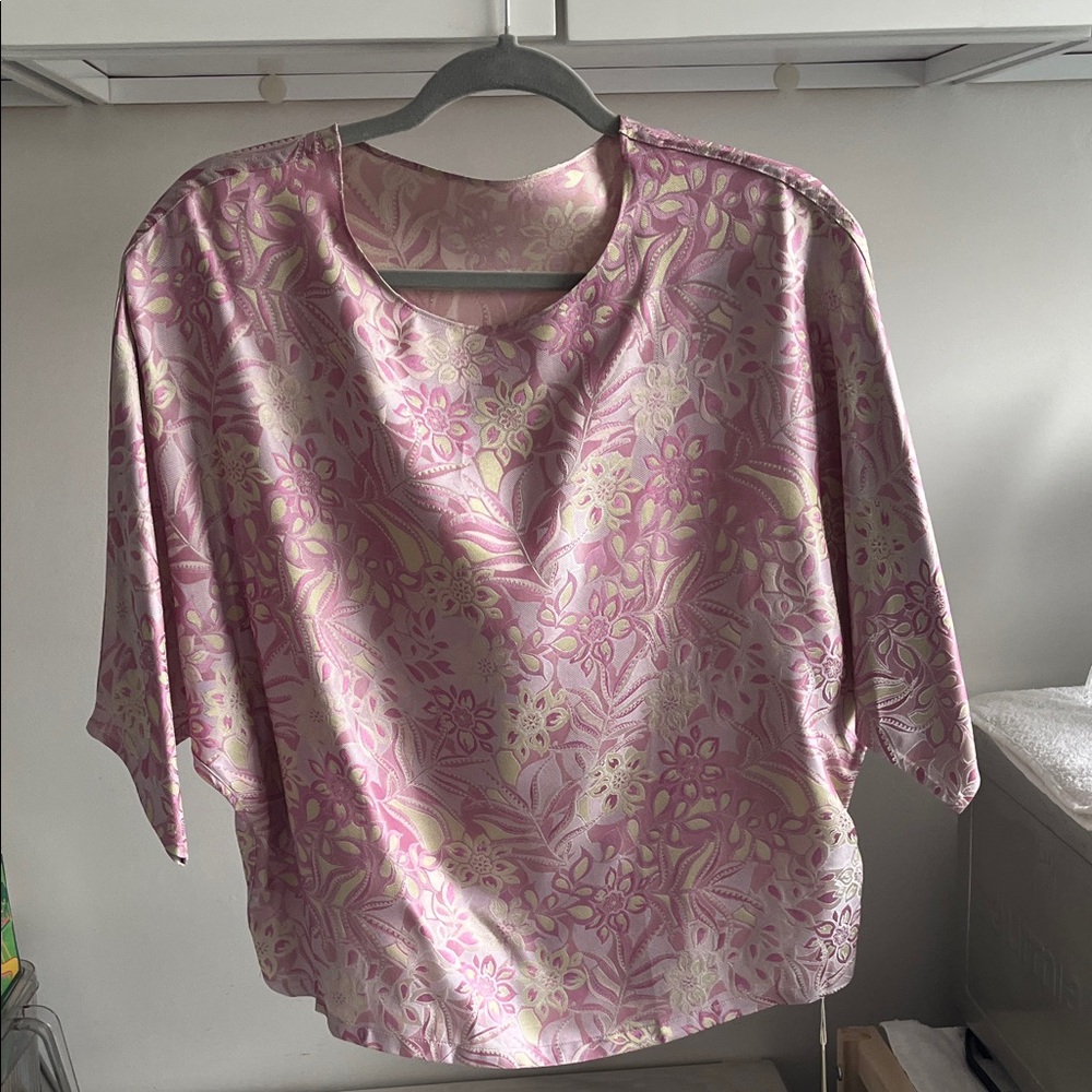 Floral Pink Women's Top